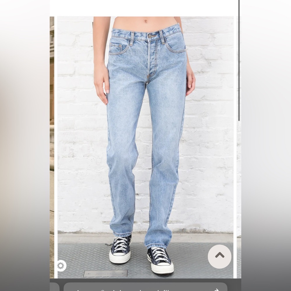 Brandy Melville ,addison jeans , one size fits small